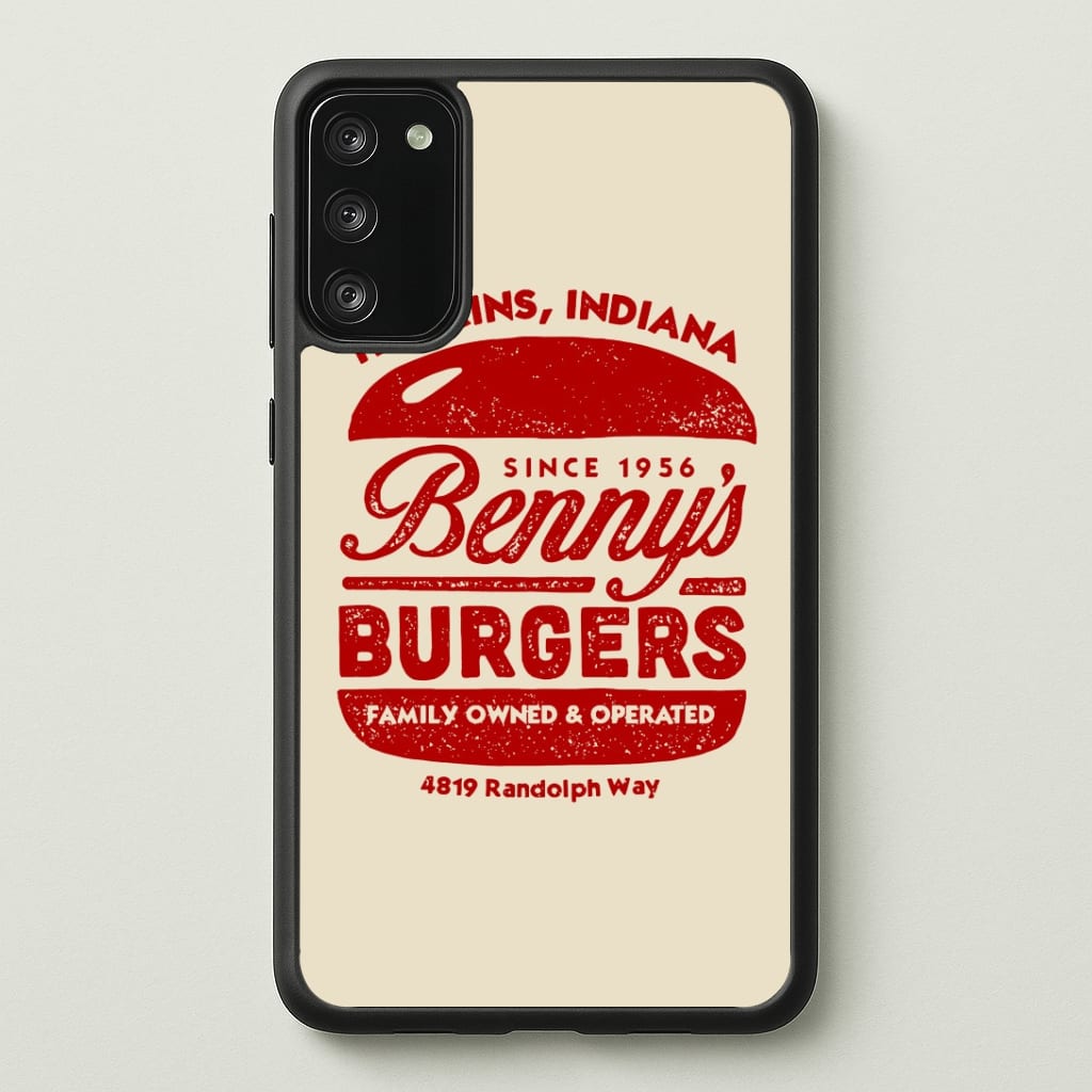 Benny's Burgers Phone Case - Galaxy S20FE / Standard