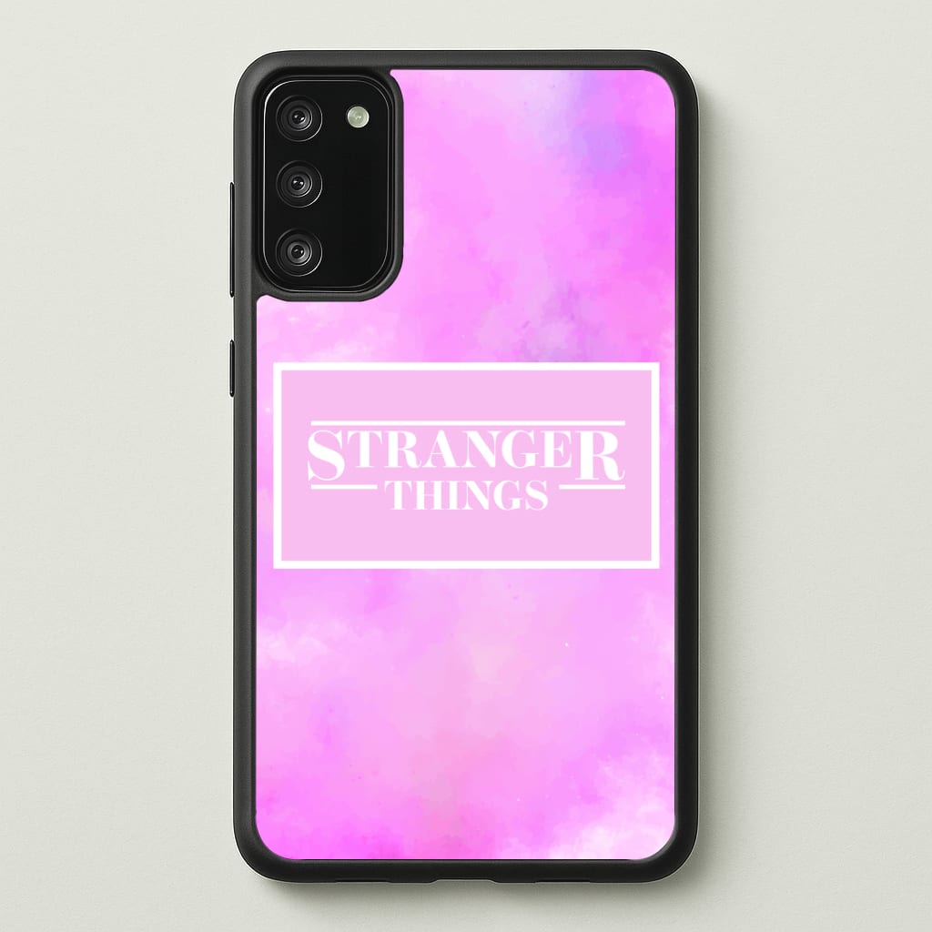 Pink Galaxy Stranger Phone Case - Galaxy S20FE / Standard
