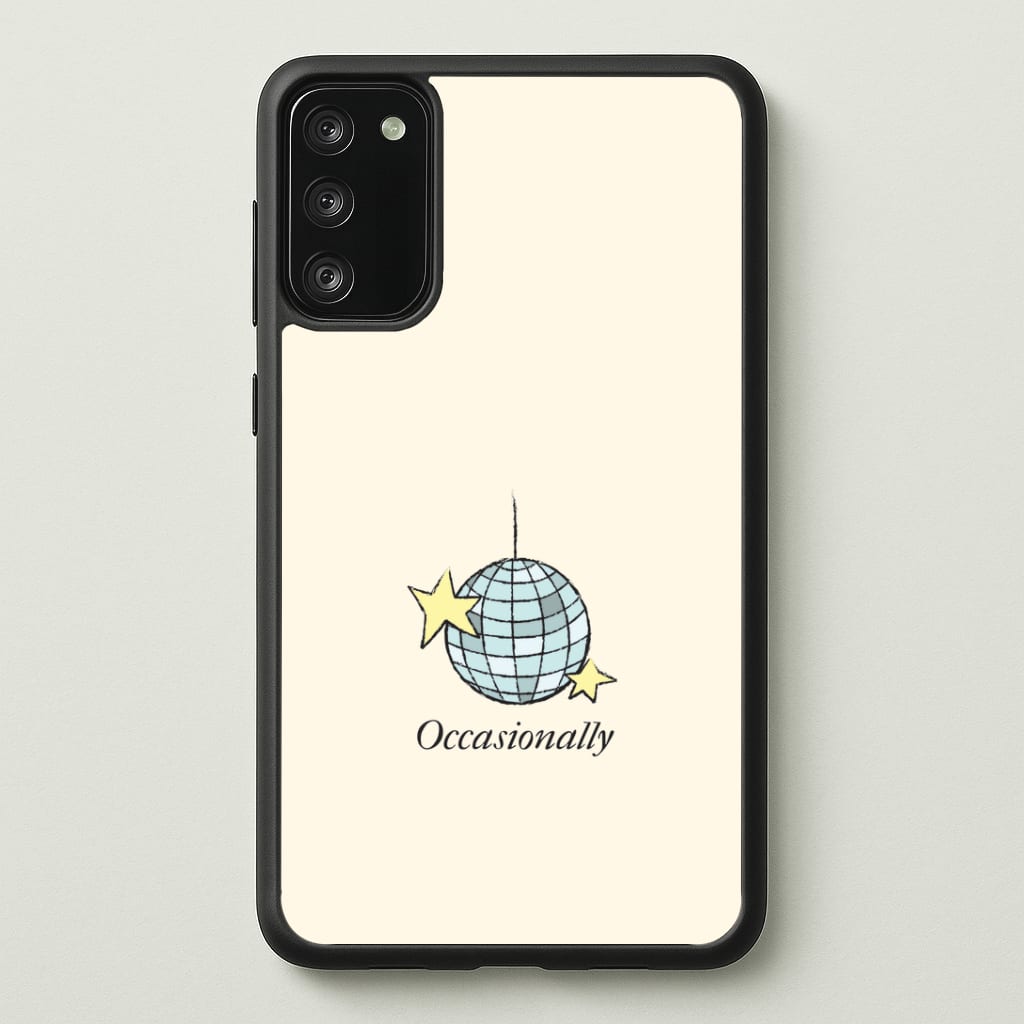 Ocasionally Discoball Phone Case - Galaxy S20FE / Standard