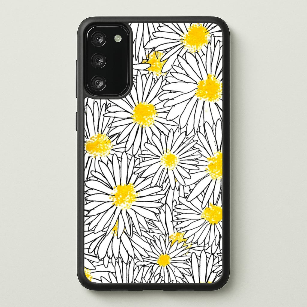 Cute Daisy Pattern Phone Case - Galaxy S20FE / Standard