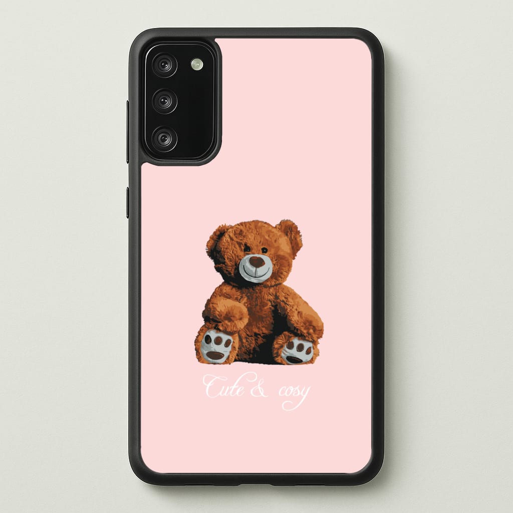 Cute And Cosy Teddy Bear Phone Case - Galaxy S20FE / Standard