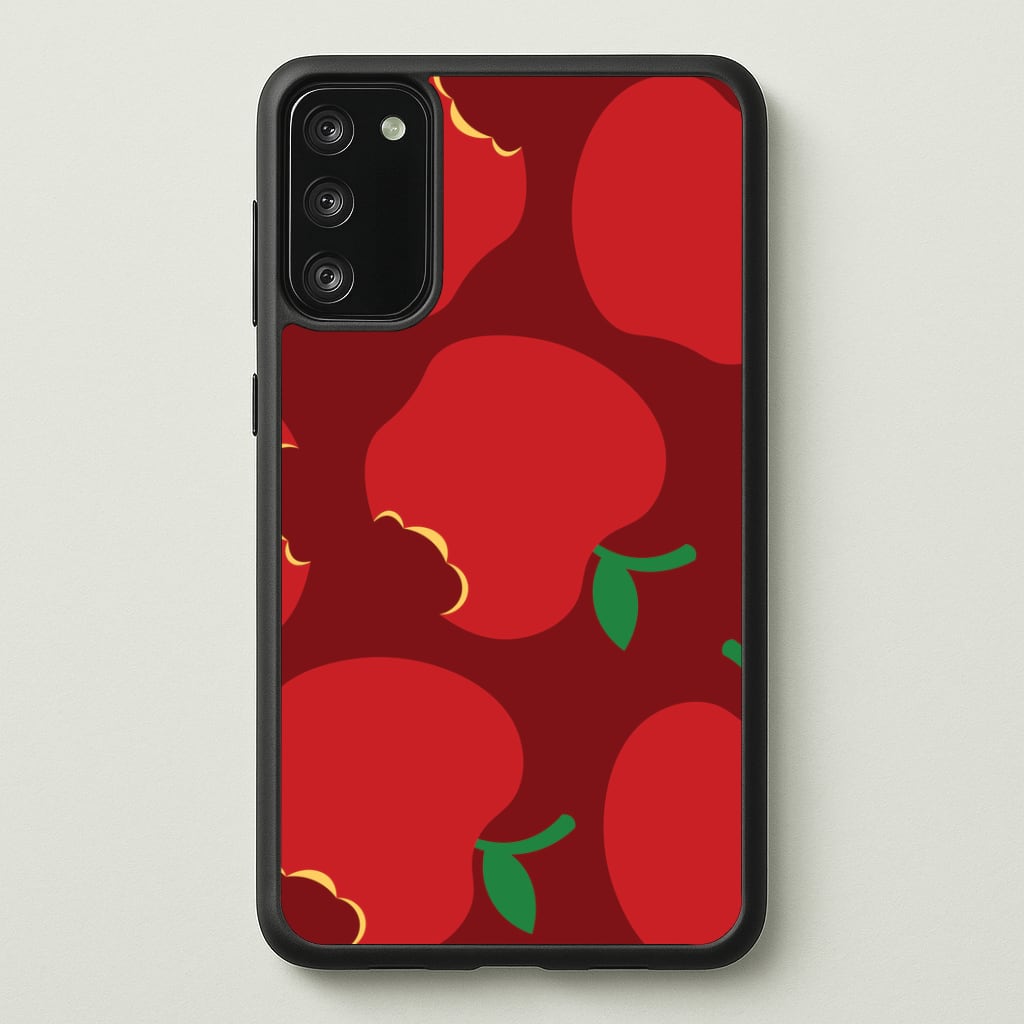 Teacher Apples Pattern Phone Case - Galaxy S20FE / Standard