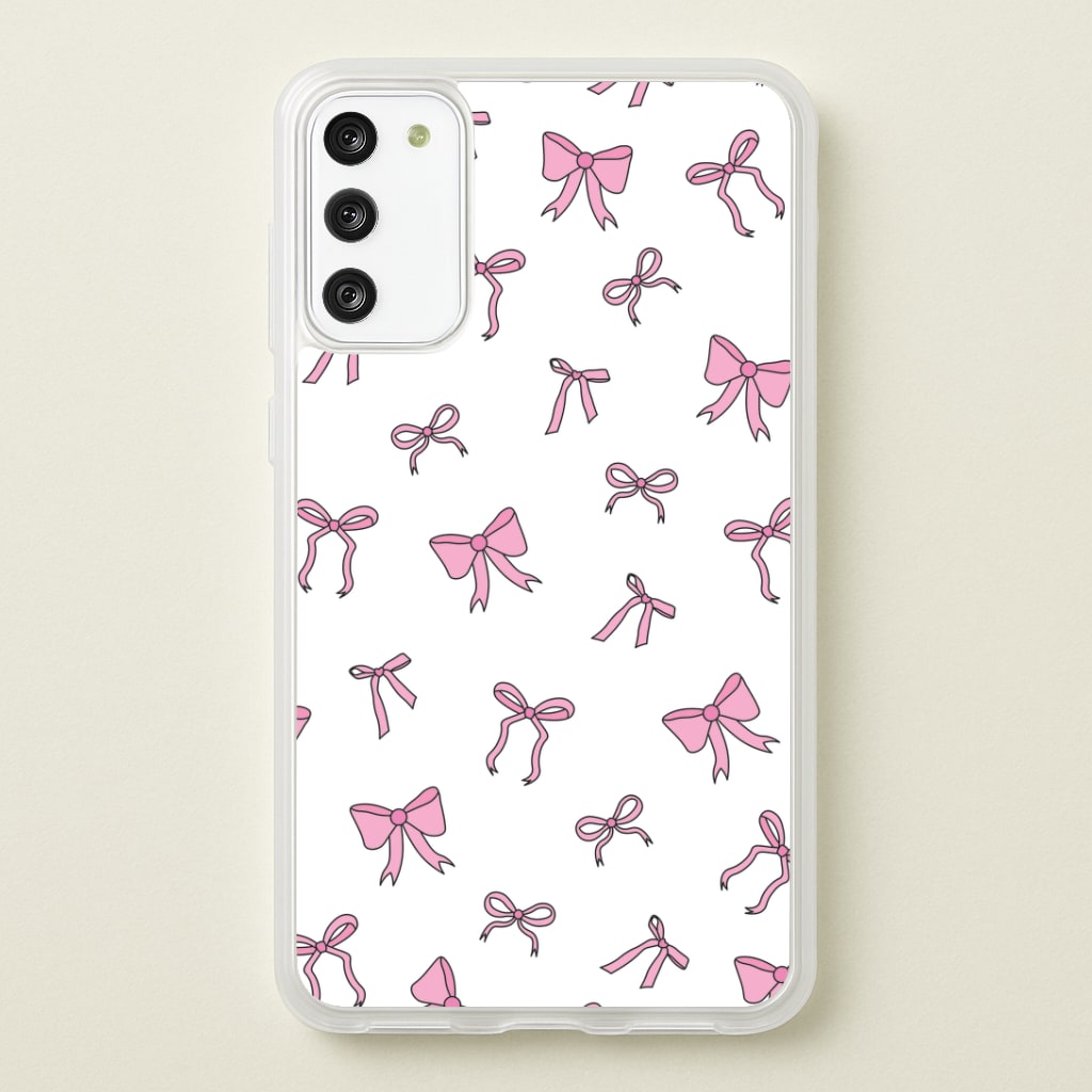Coquette Variety Pink Bows Pattern Phone Case