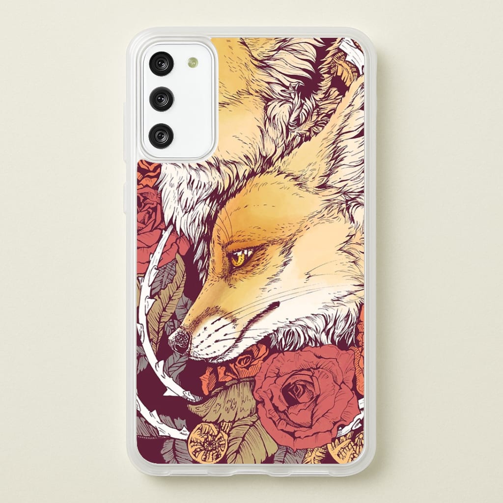 Red Fox Bloom Phone Case