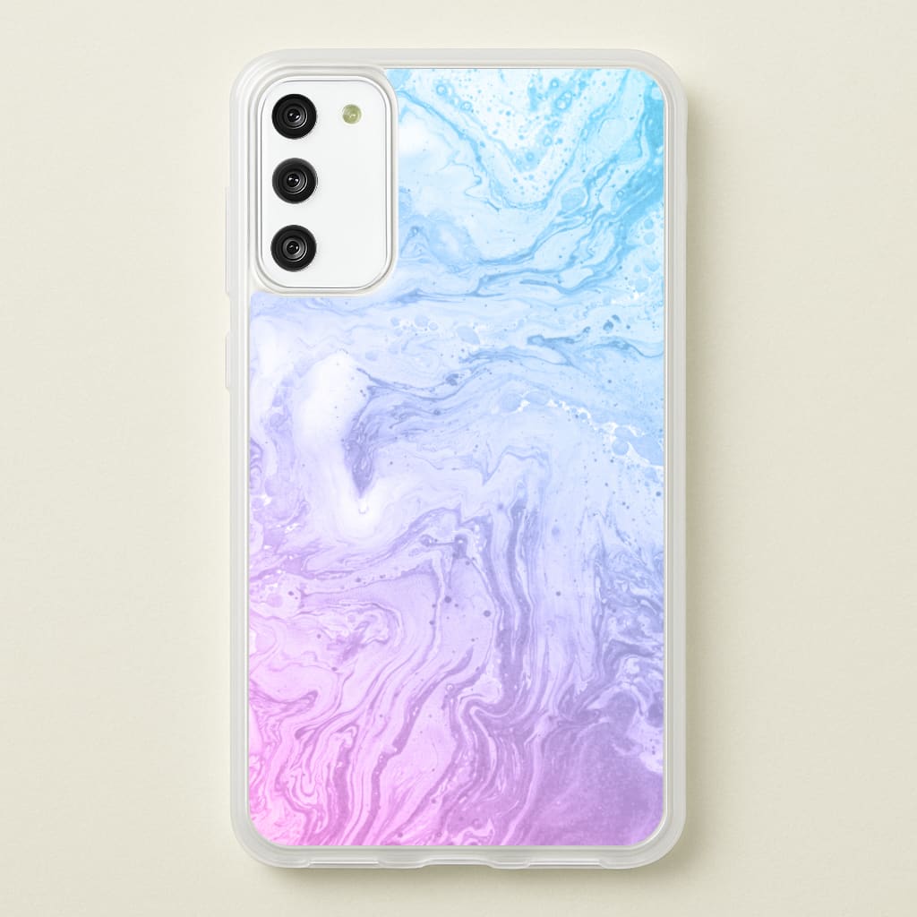 Purple Marble Phone Case