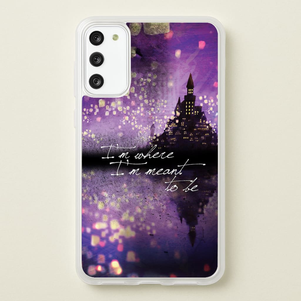 I'm Where I'm Meant To Be Tangled Phone Case