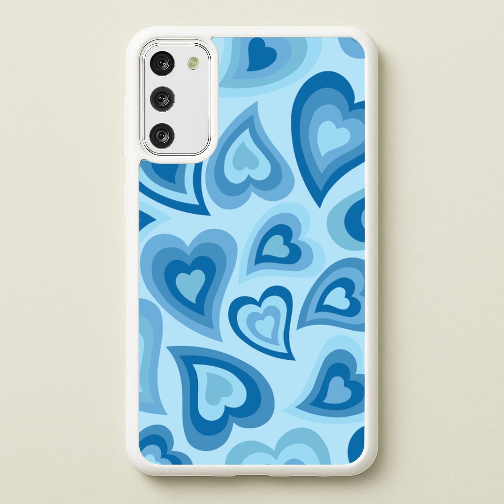 Blue Hearts - Trippy Patterns Phone Case