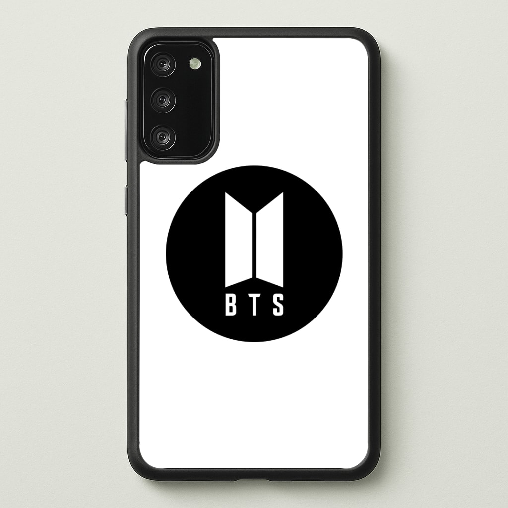 BTS logo Black - K Pop Phone Case