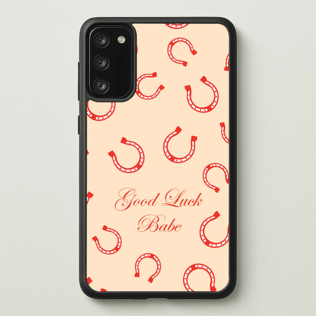 Good Luck Babe Horseshoe Phone Case