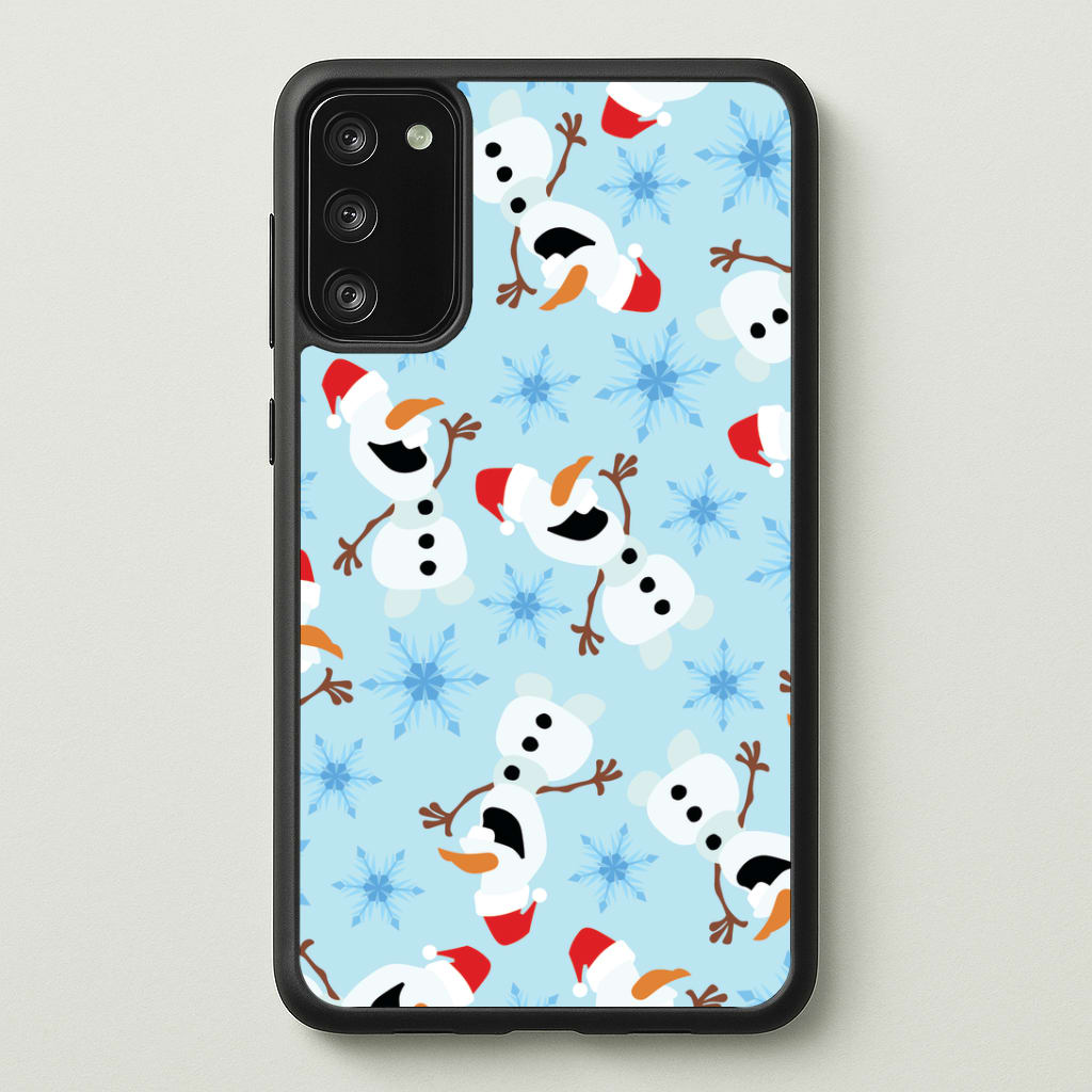 Snowman Pattern Phone Case