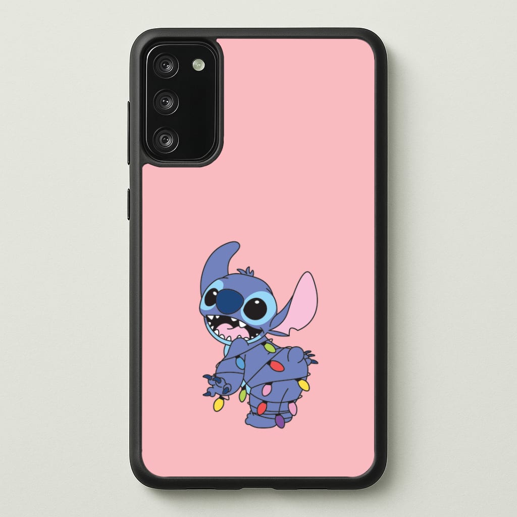 Cute Blue Alien Fairylights Phone Case