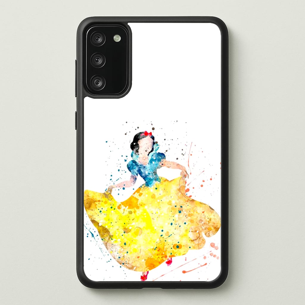 Watercolour Snow White Fairytale Phone Case
