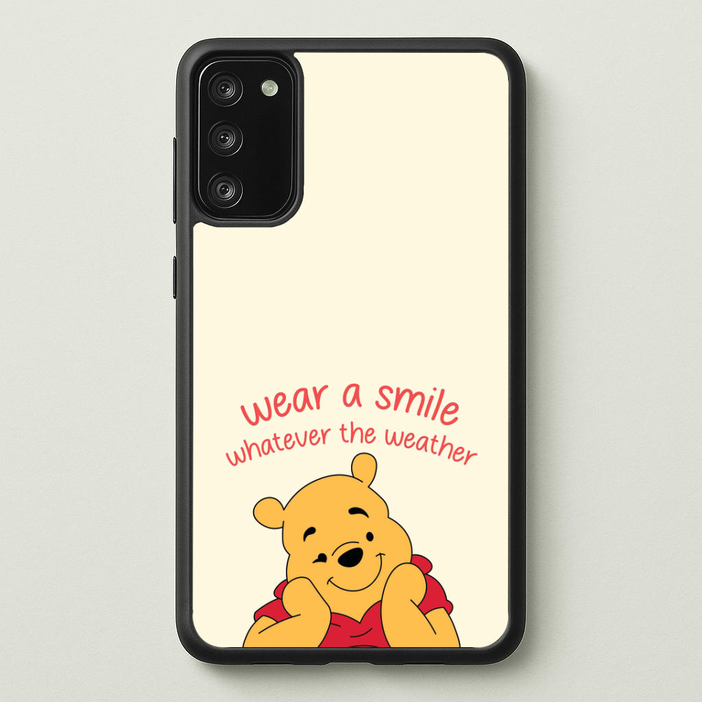 Wear A Smile Whatever The Weather Phone Case