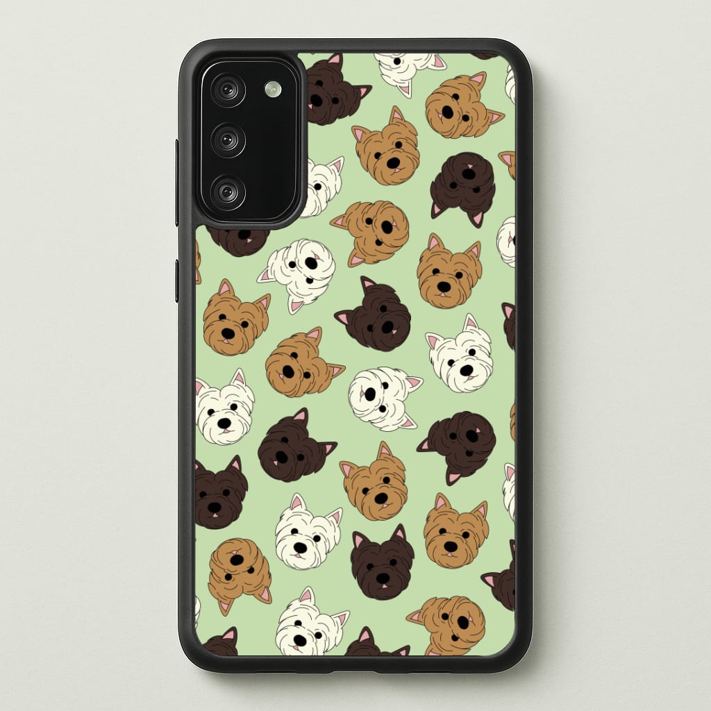 Border Terrier Pattern Phone Case