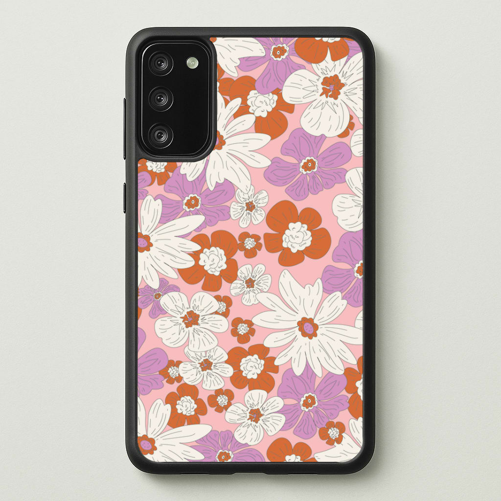 Retro Flowers - Floral Patterns Phone Case