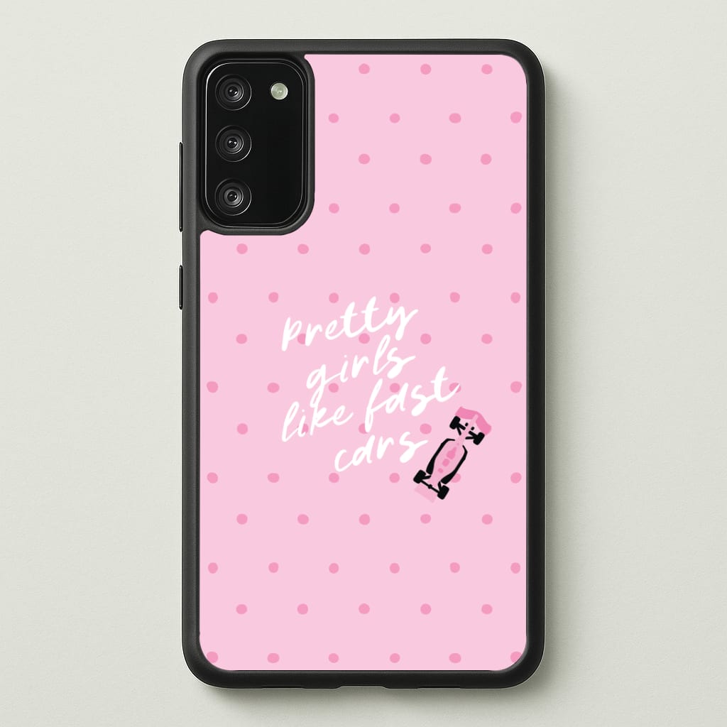 Pretty Girls Like Fast Cars Phone Case