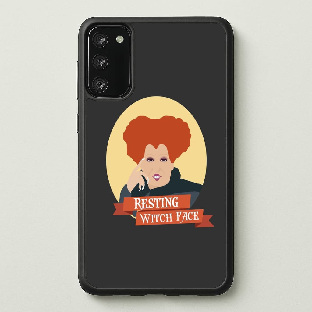 Resting Witch Face - Hocus Halloween Phone Case