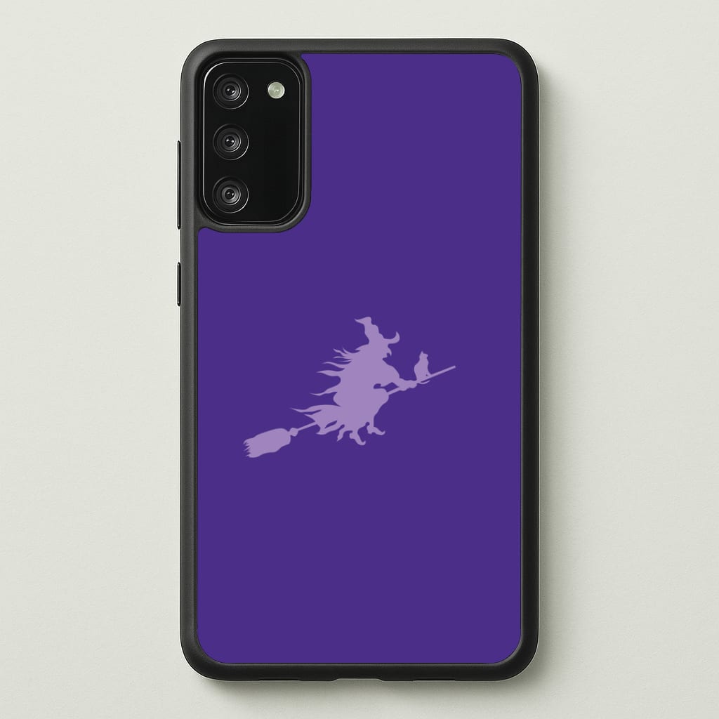 Witch And Cat - Halloween Phone Case