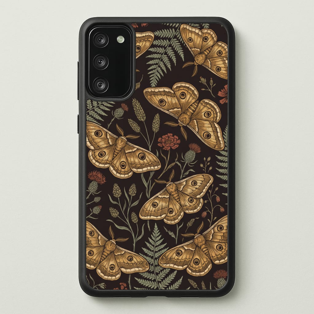 Moth And Moonlight Phone Case