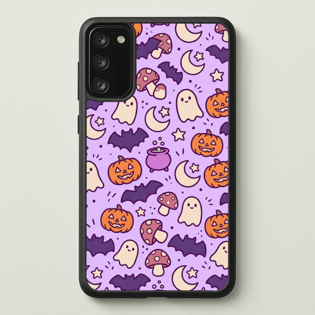 Lilac Witchy Doodles Phone Case