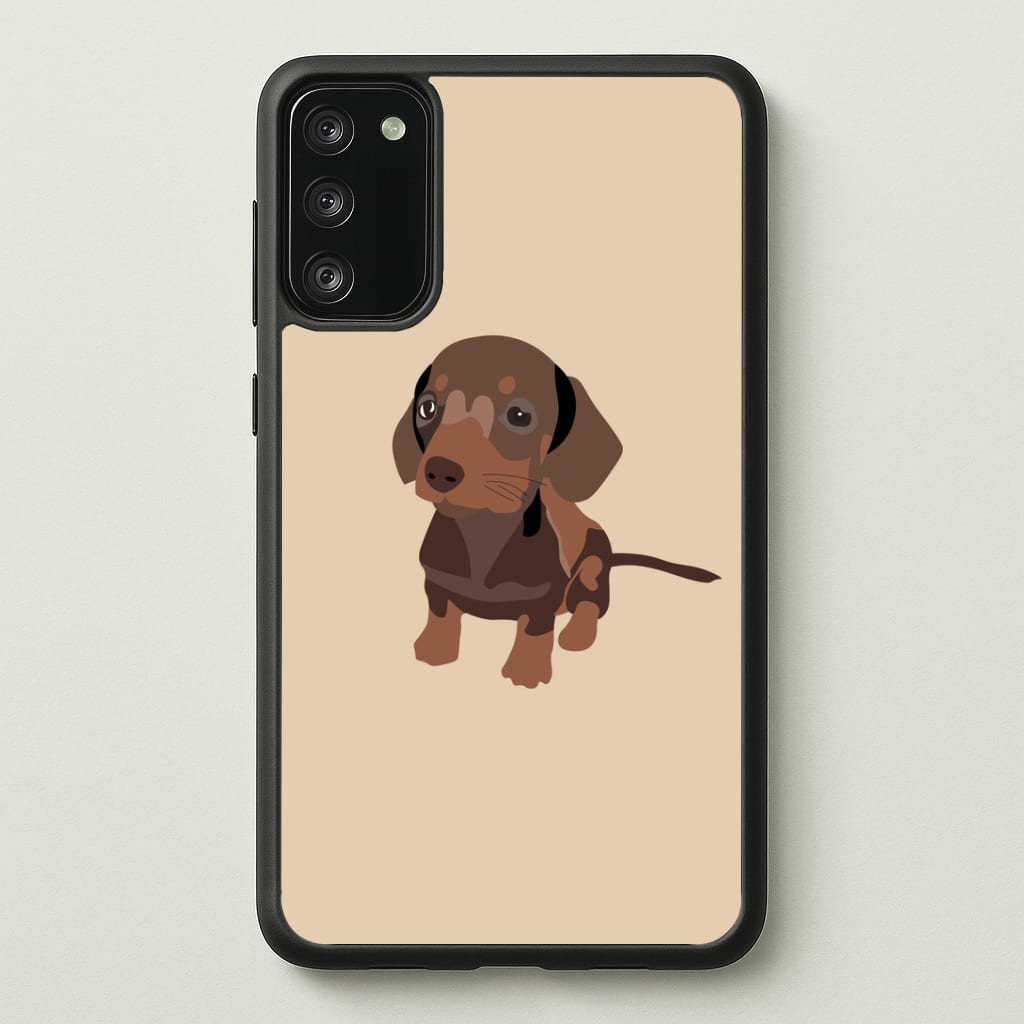 Brown - Dachshunds Phone Case