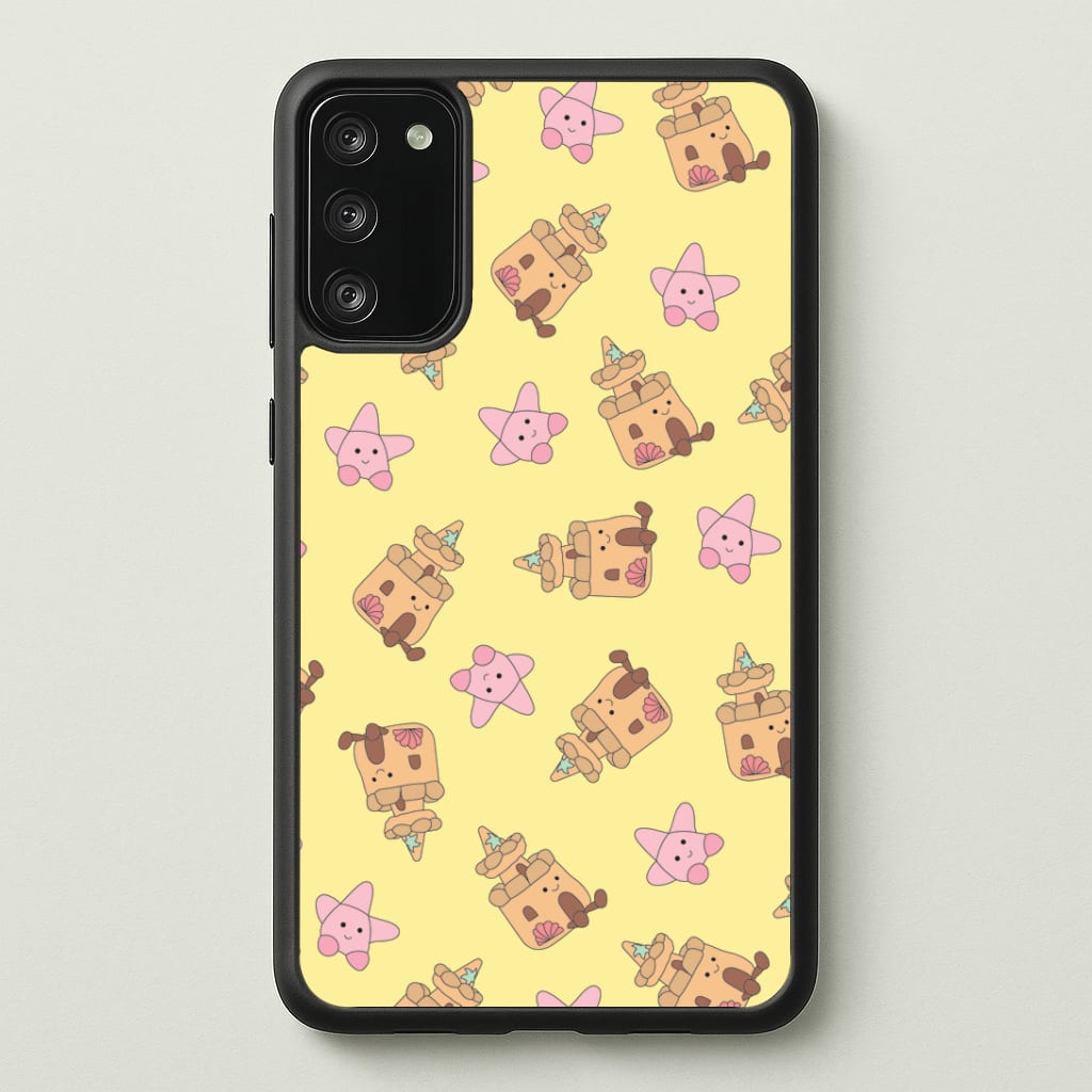 Sandcastles And Stars Pattern Phone Case