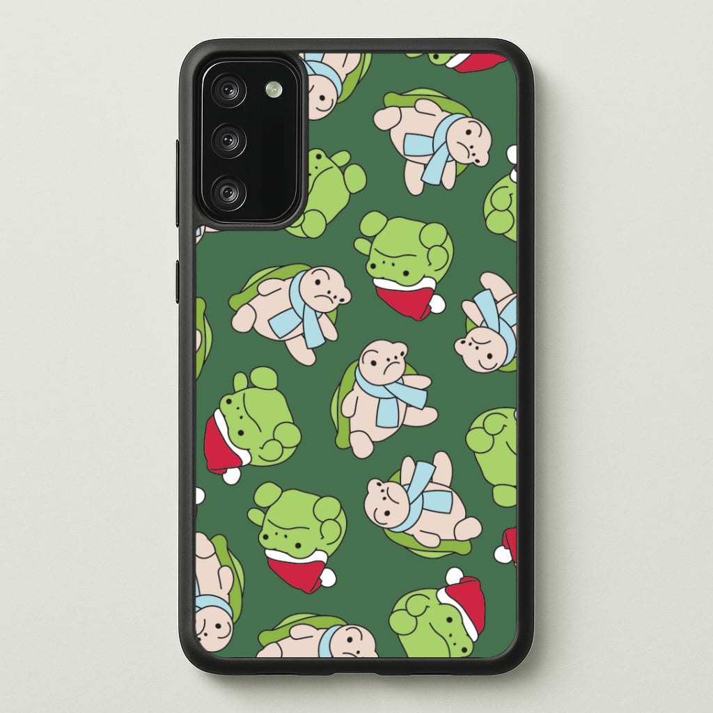 Grumpy Christmas Plushies Pattern Phone Case