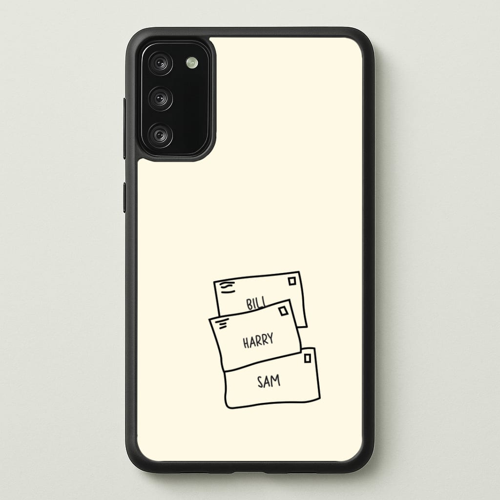 Bill, Harry And Sam Phone Case