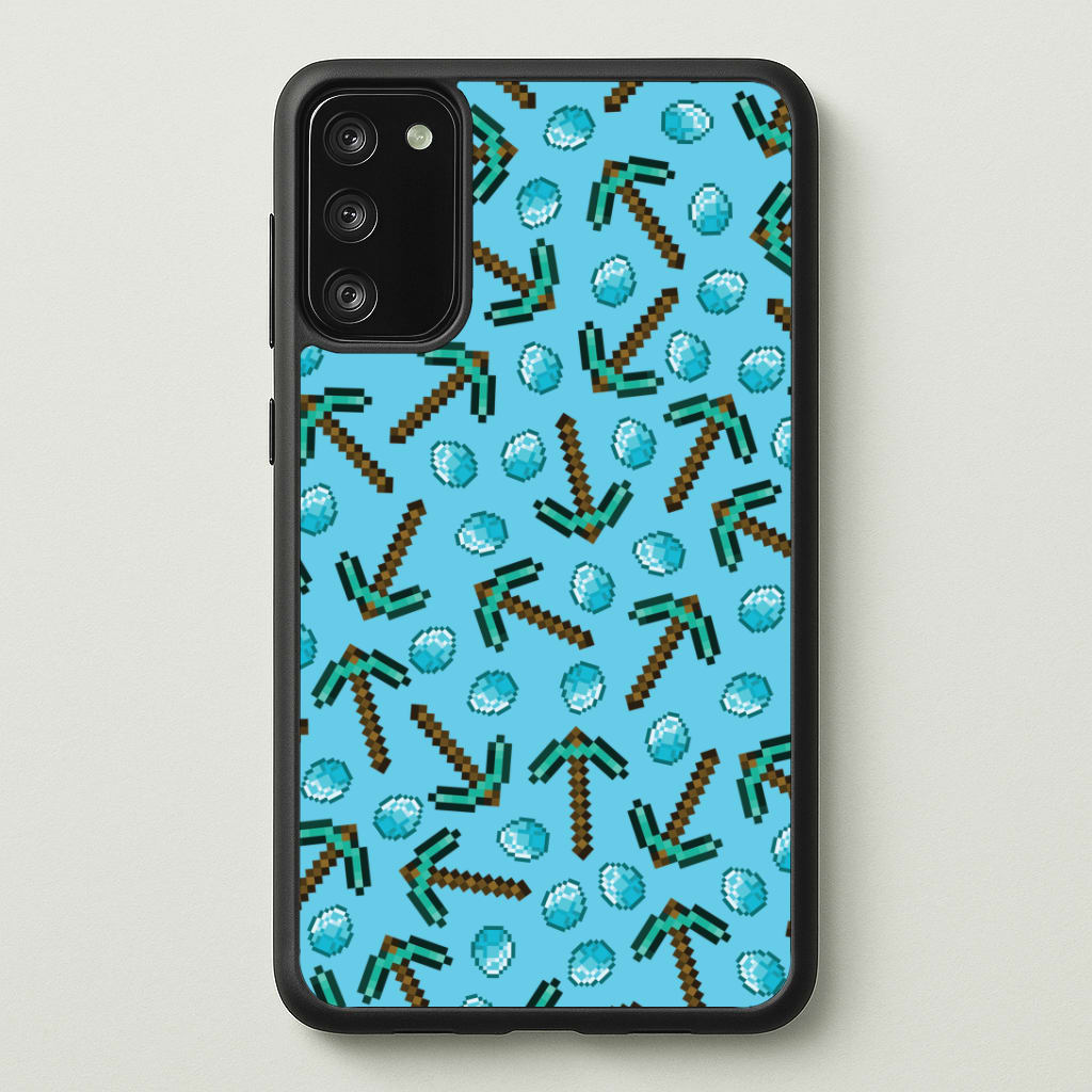 Diamond Axe Pattern Phone Case