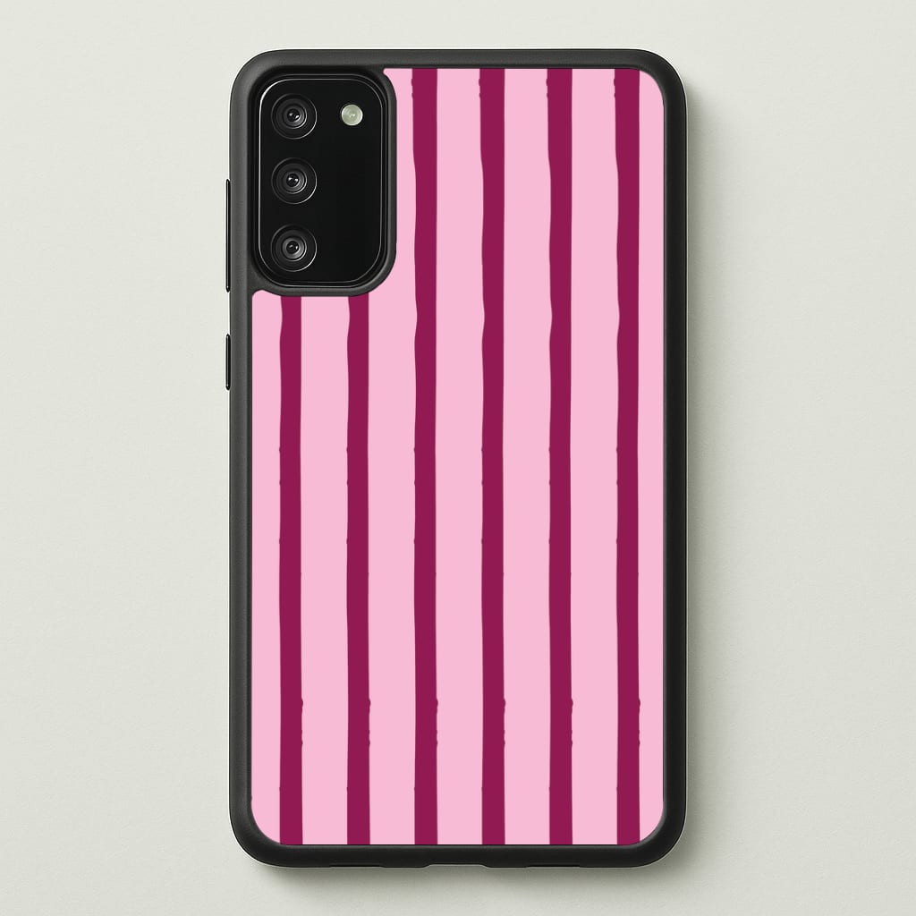 Strawberry Stripes  Phone Case