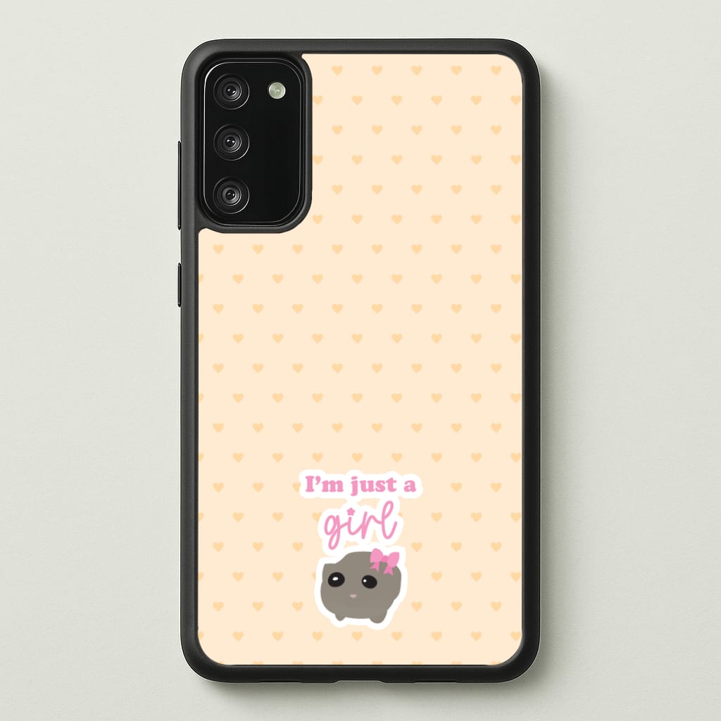 I'm Just A Girl Phone Case