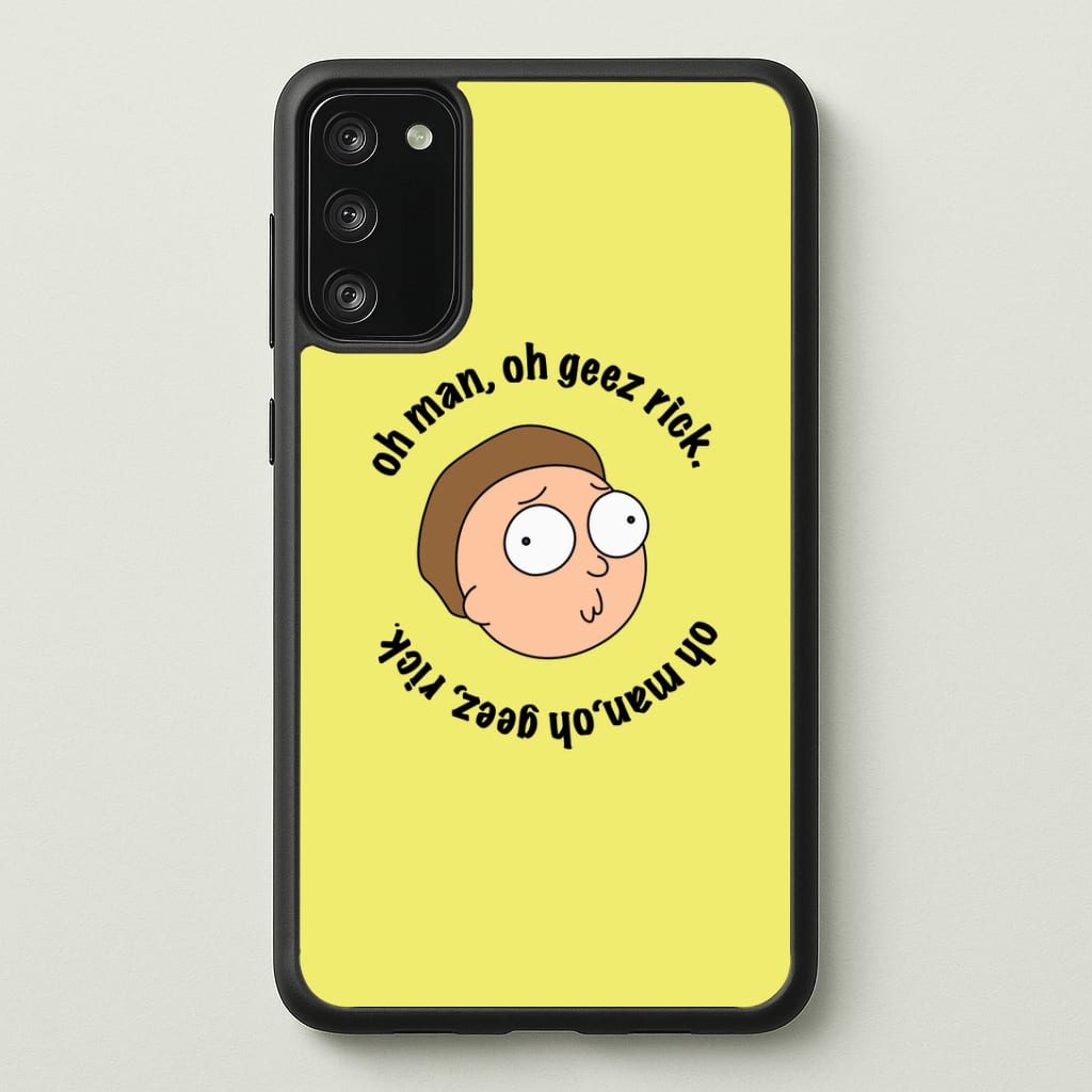 Oh man, oh geez Rick - RAM Phone Case