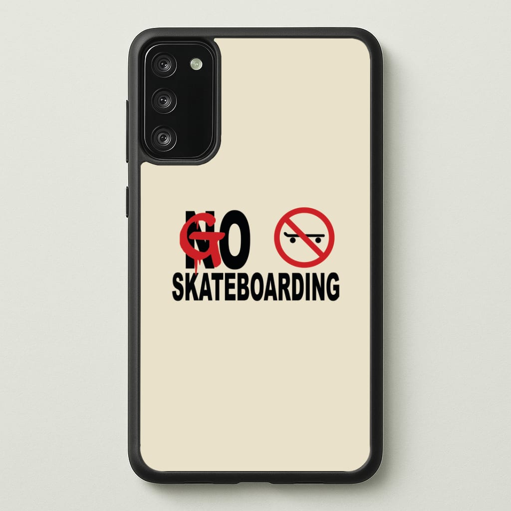 Go Skateboarding - Skate Aesthetic Phone Case