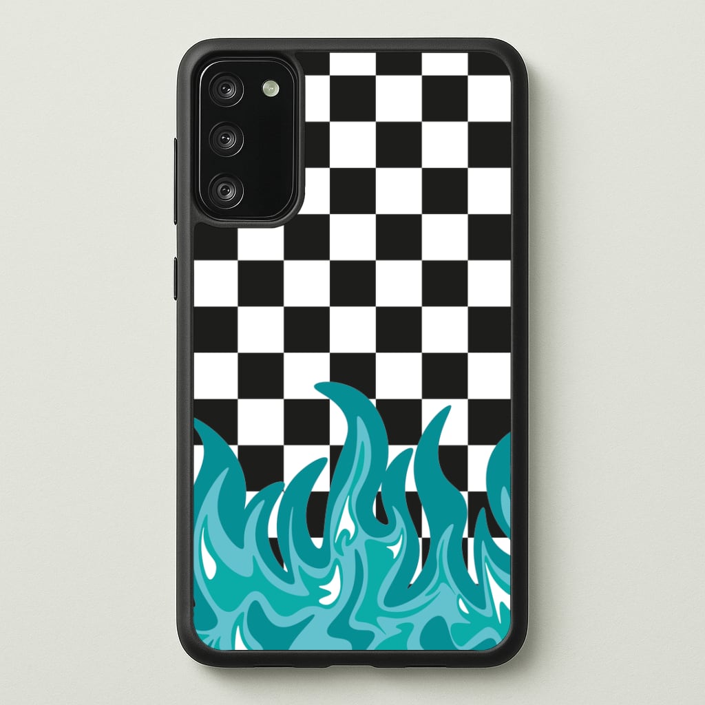 Blue Flame - Skate Aesthetic Phone Case