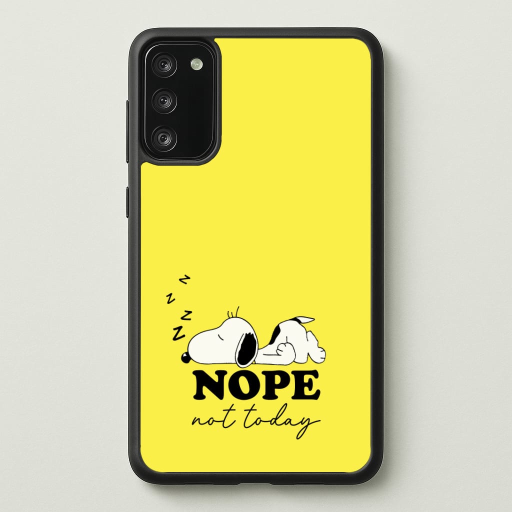 Nope, Not Today Phone Case