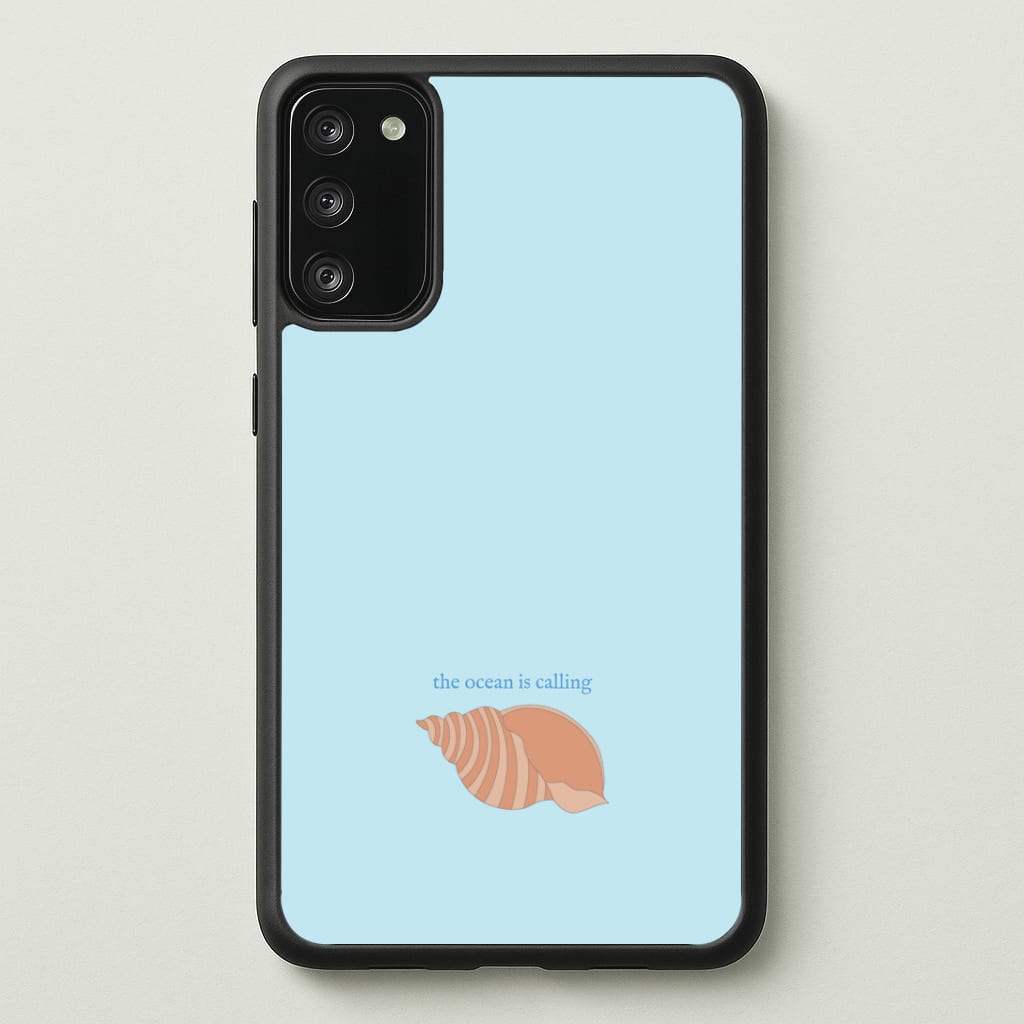 The Ocean Is Calling - Seashells Phone Case