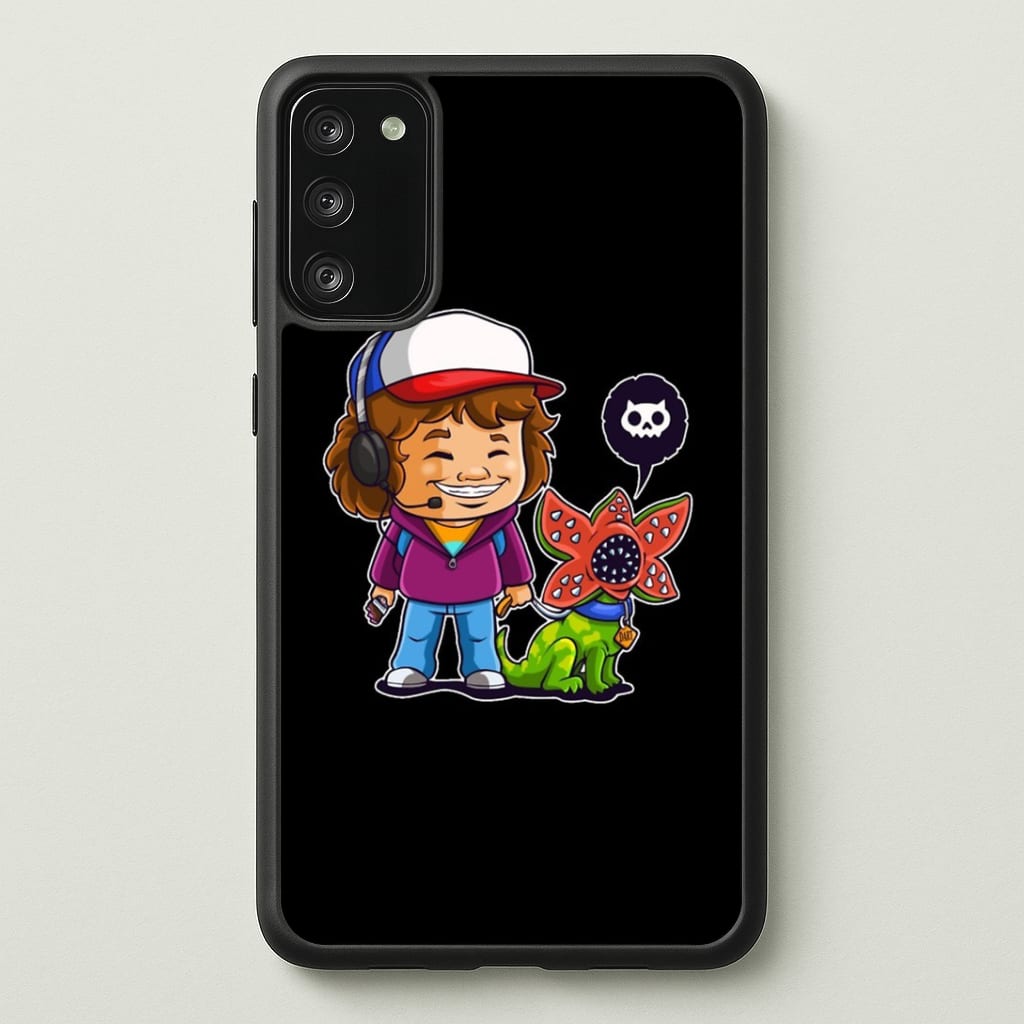 Dustin and The Demogorgon Phone Case