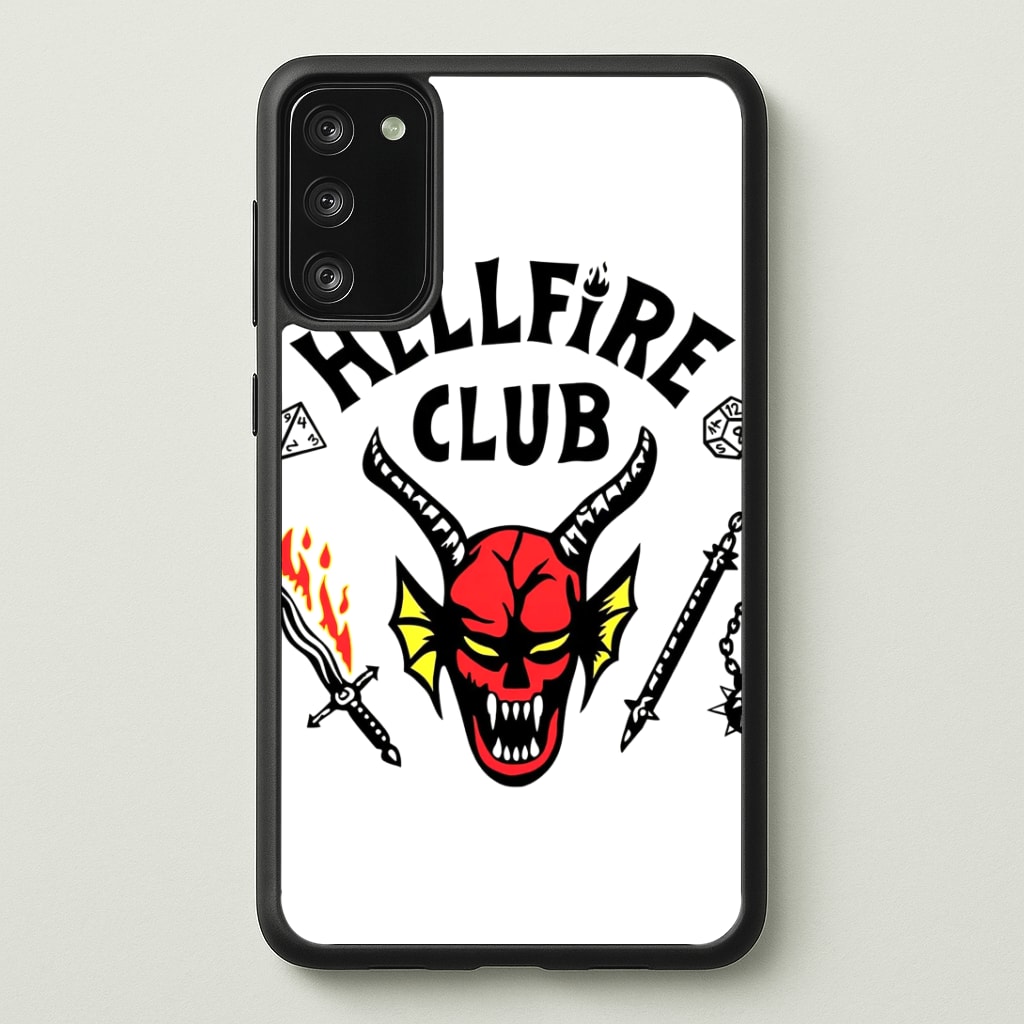 Hellfire Logo - White Phone Case