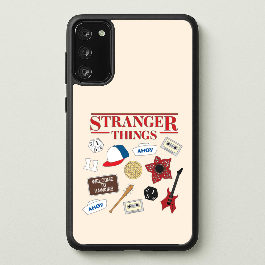 Stranger Things Cartoon Icons Phone Case