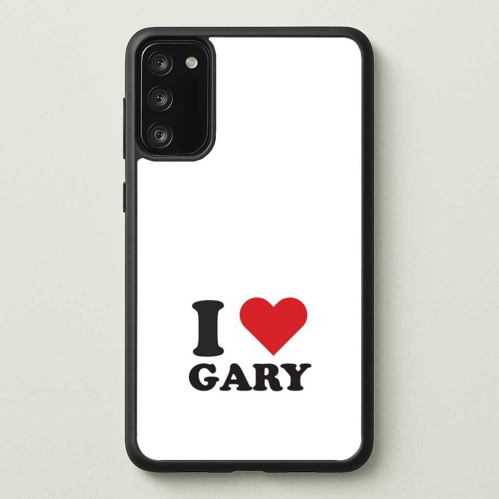I Love Gary Phone Case