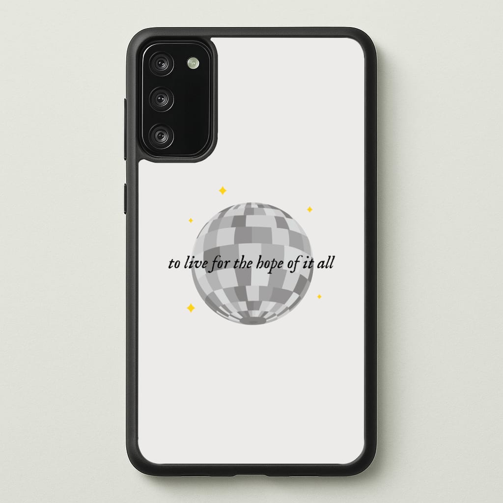 To Live For The Hope Of It All - Taylor Phone Case