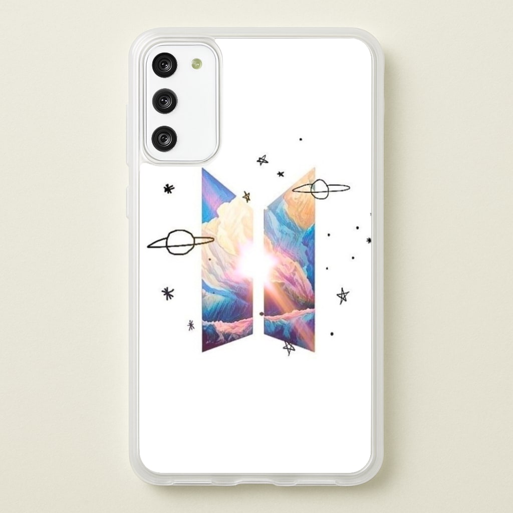 Space K-Pop Band Logo Phone Case