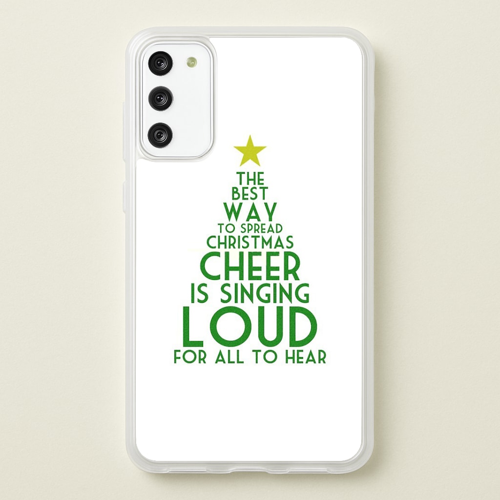 The Best Way To Spread Christmas Cheer - Elf Phone Case