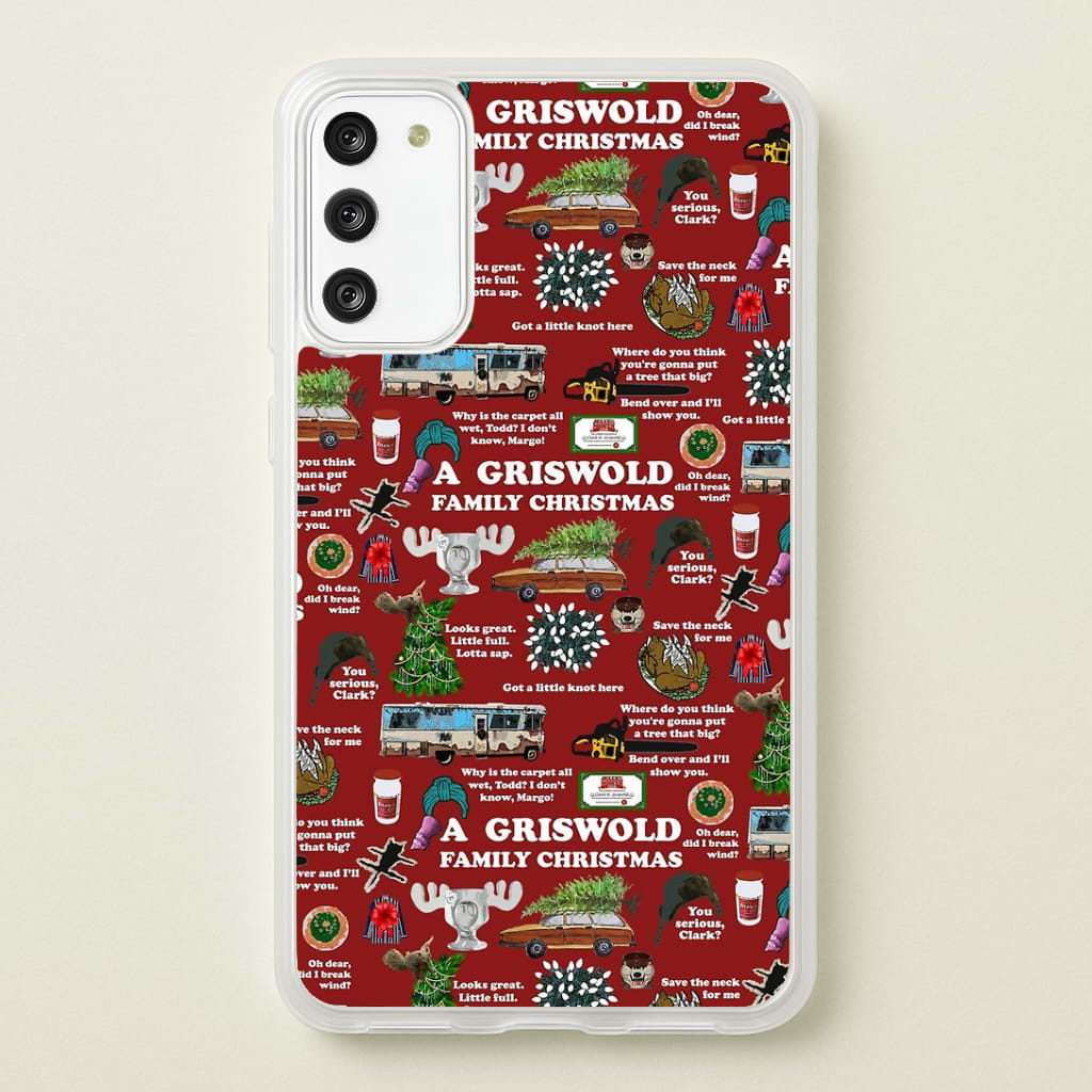 Christmas Holiday Collage Phone Case