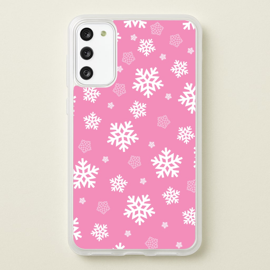 Snow Pink Pattern Phone Case