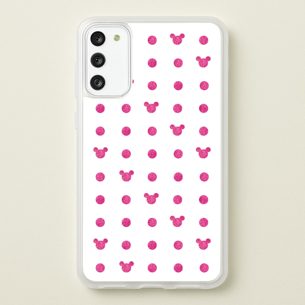 Mickey Polkadot White Fairytale Phone Case