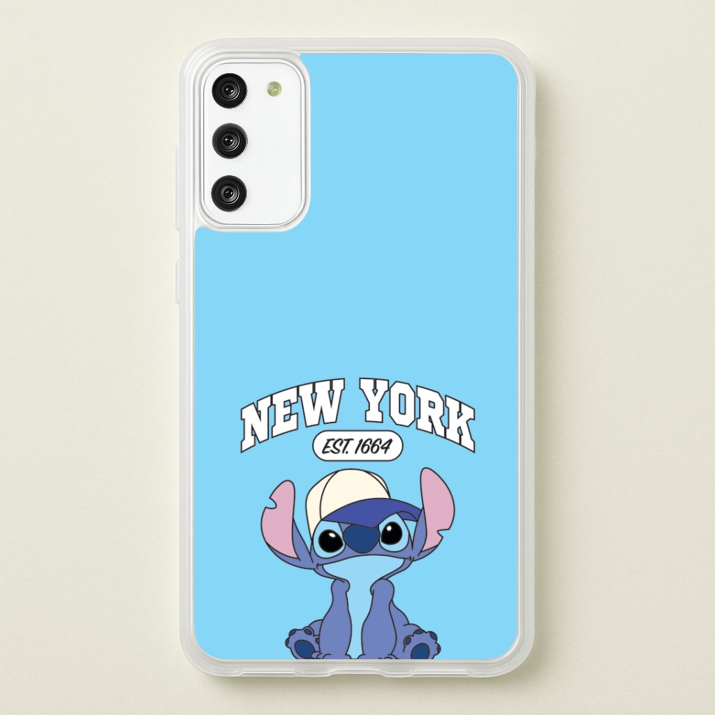 New York Blue Alien Phone Case