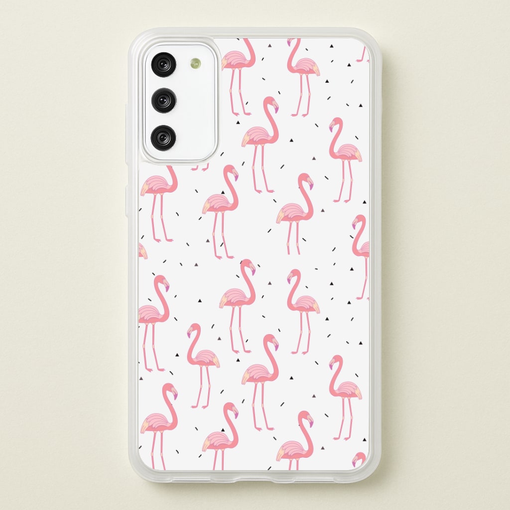 Pink Flamingo Pattern Phone Case