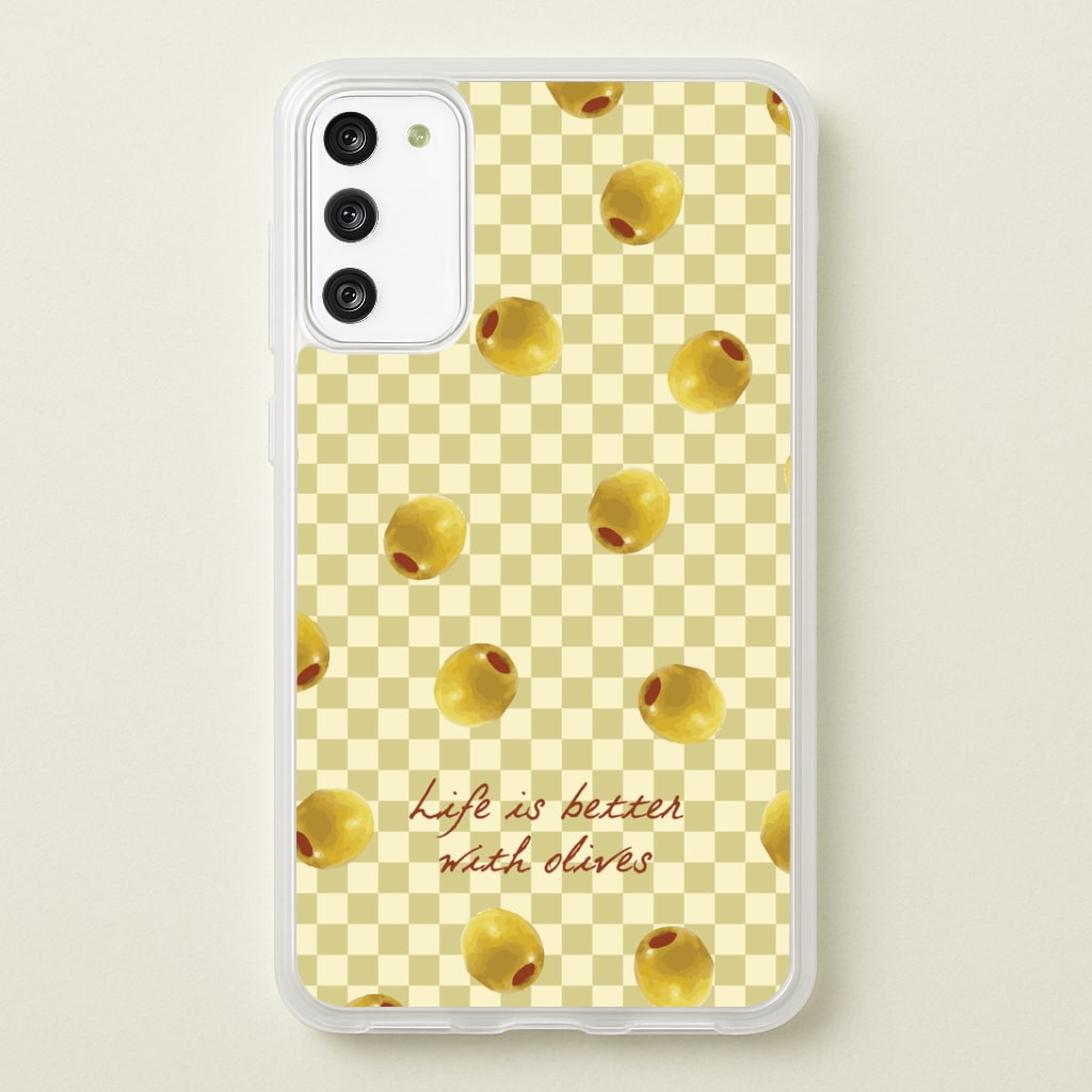Life Is Better With Olives Phone Case