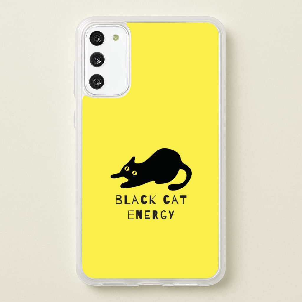 Black Cat Energy Phone Case